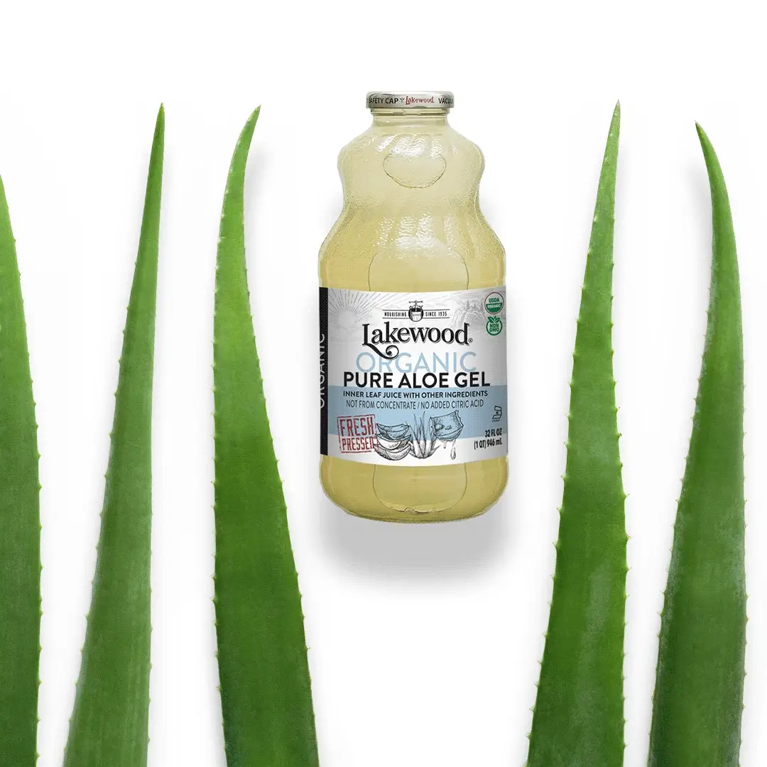 Lakewood Organic Pure Aloe Gel Juice | 32oz - Image 5