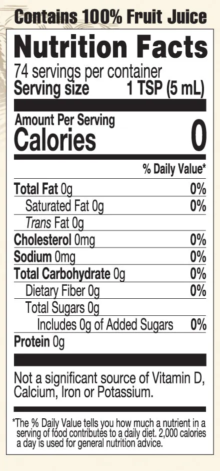 Lakewood Organic Pure Lime Juice | 12.5oz - Image 3